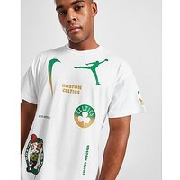 Jordan NBA Boston Celtics Courtside T-Shirt - White - Mens