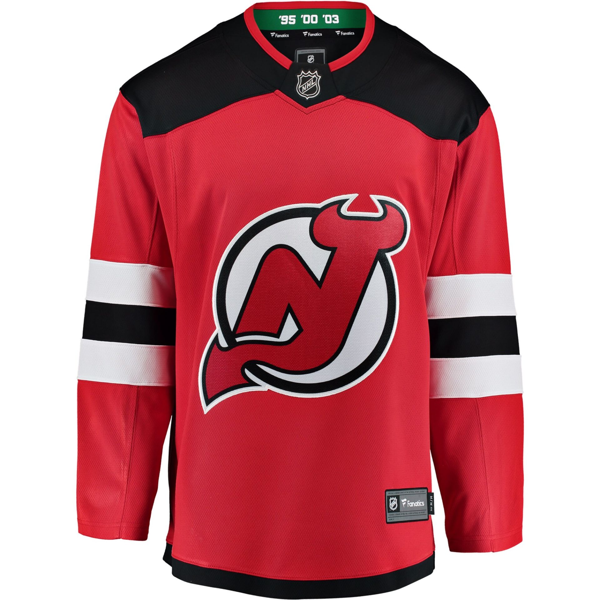 New Jersey Devils Fanatics Home Breakaway Jersey - Mens