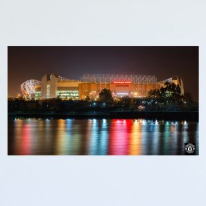 Manchester United Banks of the River Irwell Print – A2