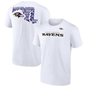 Baltimore Ravens Hometown Hot Shot Graphic T-Shirt – Mens