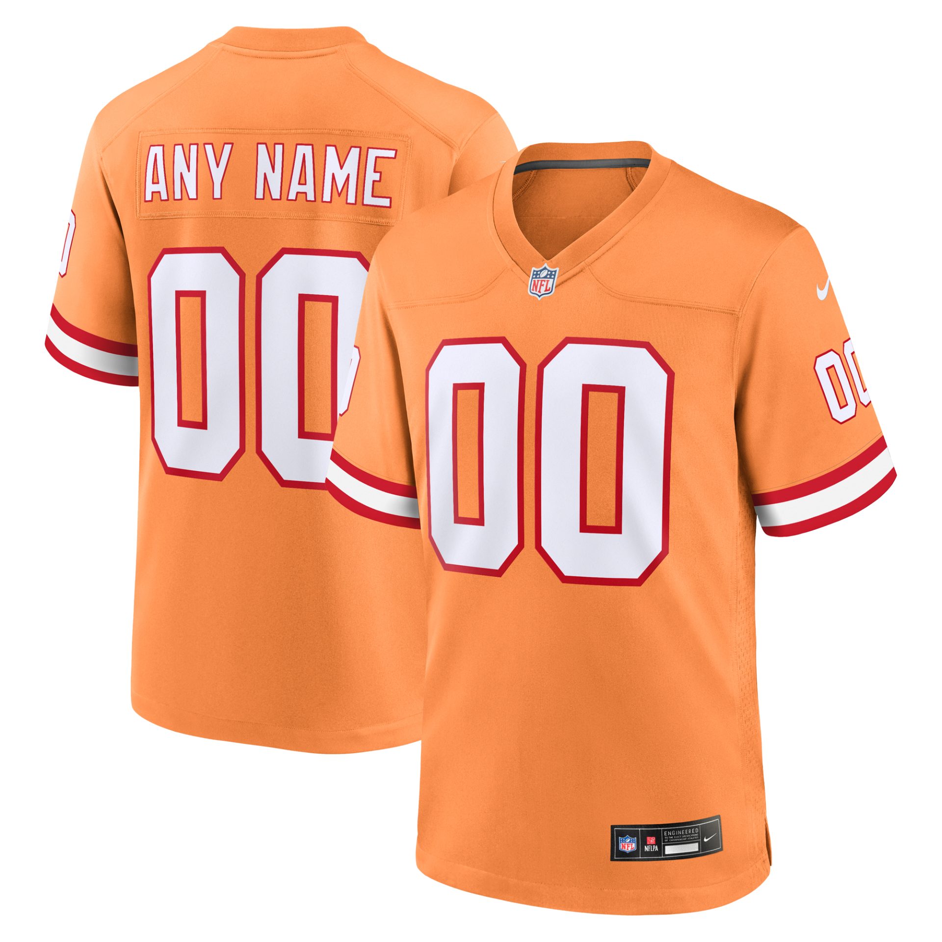 Tampa Bay Buccaneers Nike Secondary Alternate Throwback Game Jersey – Custom – Mens Tampa Bay Buccaneers Nike Secondary Alternate Throwback Game Jersey – Custom – Mens