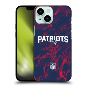 New England Patriots Coloured Marble Hard Shell Phone Case – iPhone