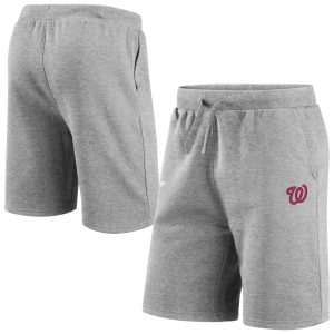 Washington Nationals Primary Logo Graphic Fleece Short