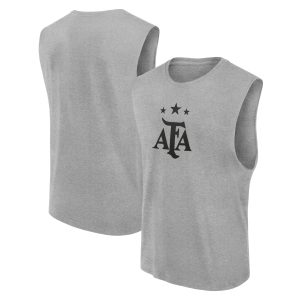 Argentina Mono Logo Graphic Tank – Sports Grey – Mens