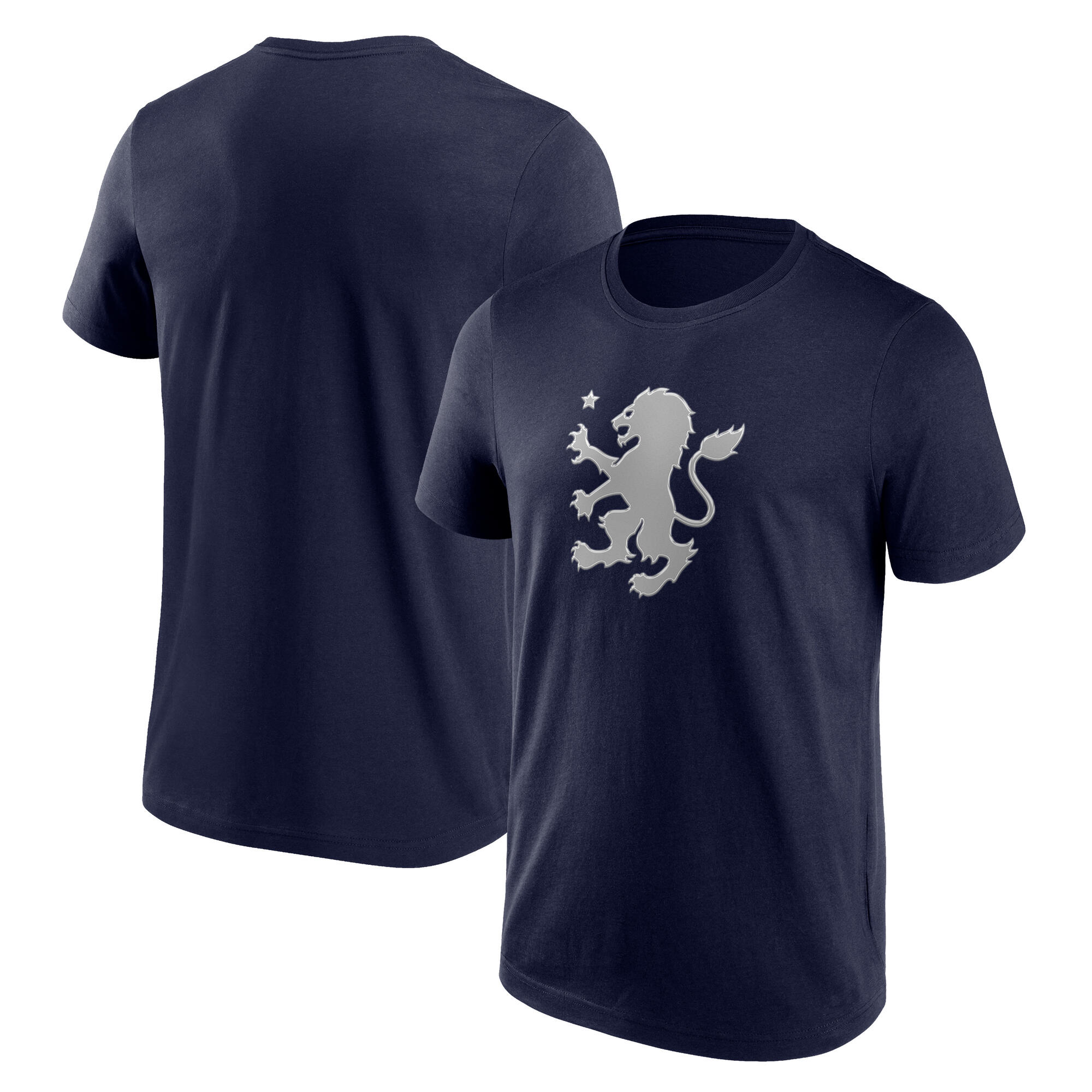 Aston Villa Chromatic Graphic T-Shirt - Navy - Mens