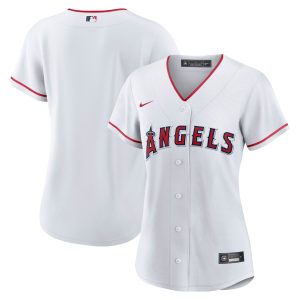 Los Angeles Angels of Anaheim Nike Replica Home Jersey – Womens