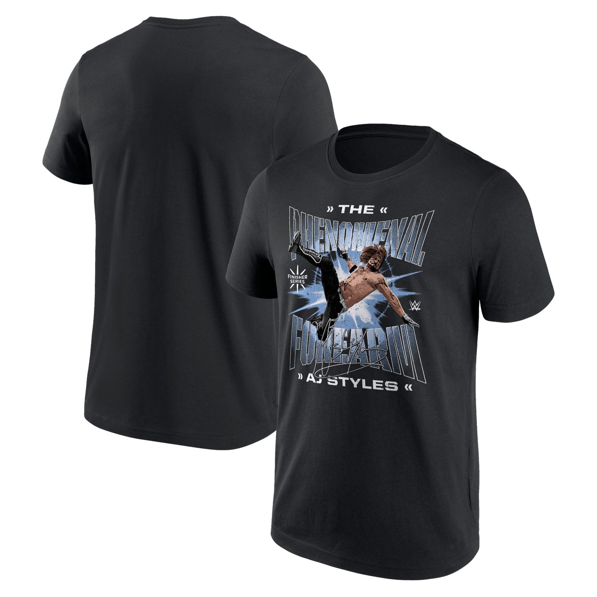 WWE AJ Styles Phenomenal Forearm T-Shirt - Black - Mens