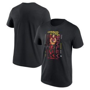 WWE Bayley Damage Ctrl T-Shirt – Black – Mens