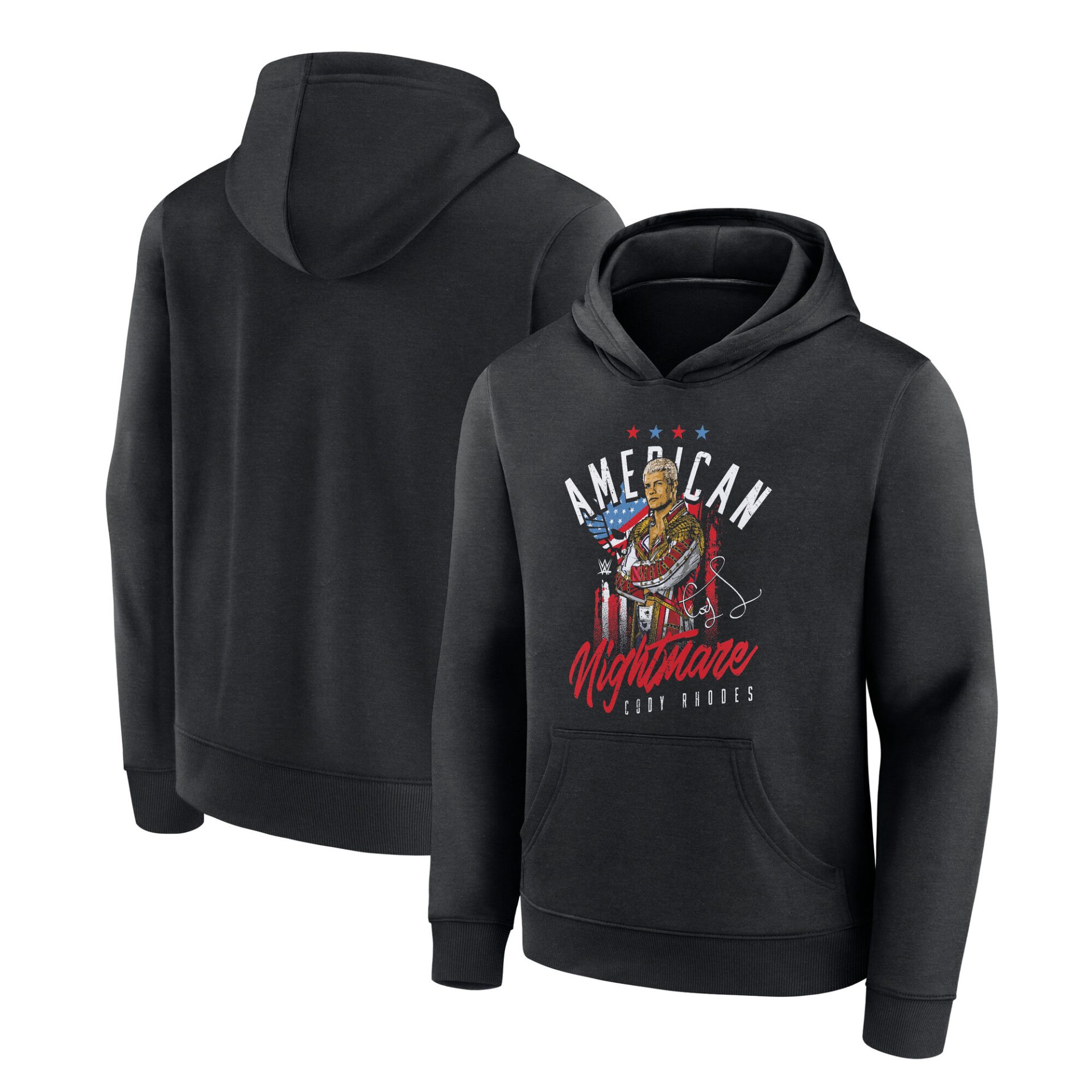 WWE Cody Rhodes Vintage Homage Hoodie - Black - Youth