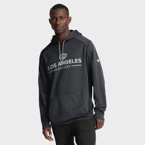 Los Angeles Kings Authentic Pro Rink Poly Fleece Hoodie – Mens