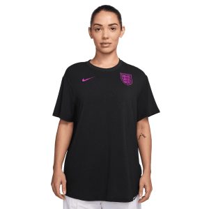 England Lionesses Nike Relaxed Fit Training Top 2025 – Black – Womens