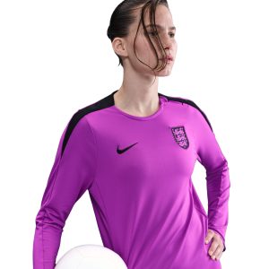 England Lionesses Nike Strike Crew Training Top – Purple – Womens