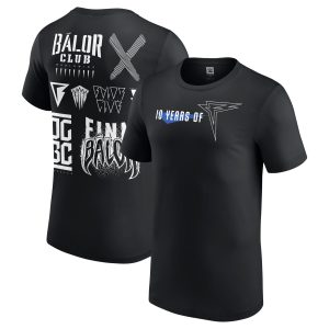 WWE Finn Balor 10 Years T-Shirt – Black – Mens WWE Finn Balor 10 Years T-Shirt – Black – Mens