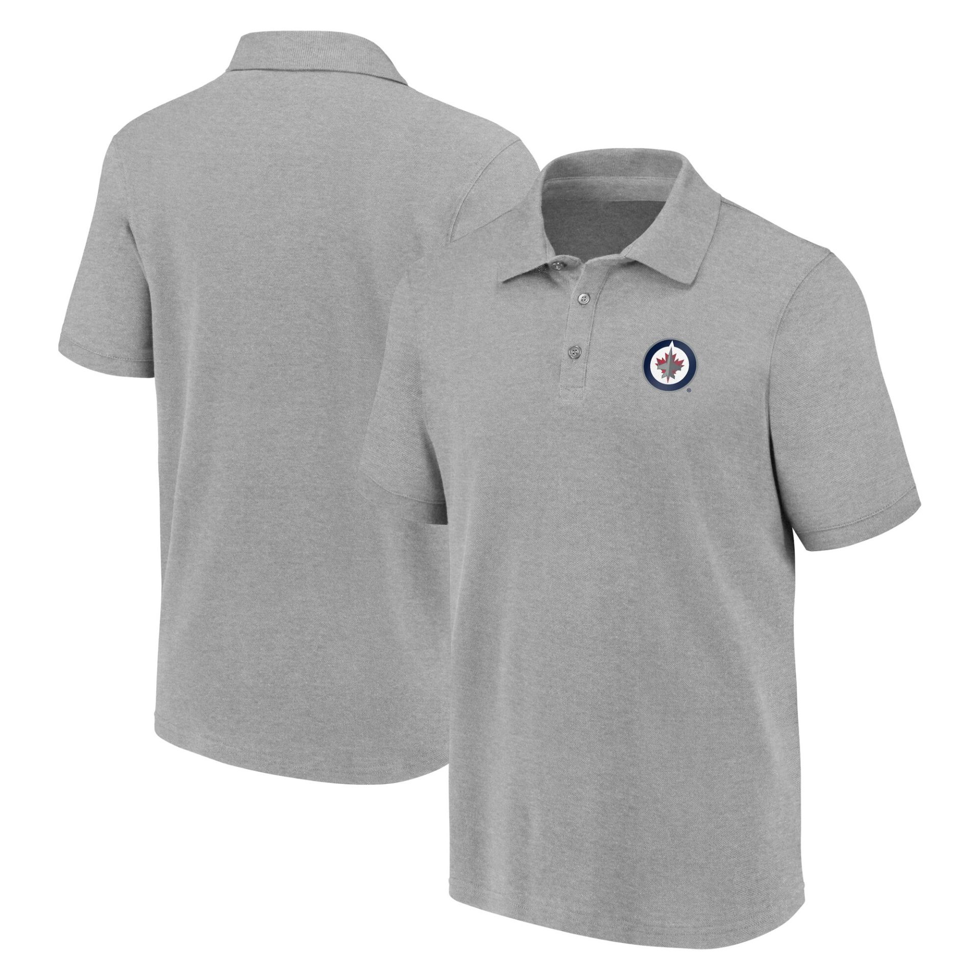 Winnipeg Jets Primary Logo Polo Shirt - Mens