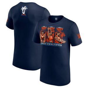 WWE Jey Uso Yeet Steps T-Shirt – Navy – Mens WWE Jey Uso Yeet Steps T-Shirt – Navy – Mens