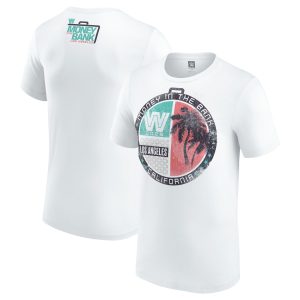 WWE Money In The Bank Vintage Graphic T-Shirt – White – Mens WWE Money In The Bank Vintage Graphic T-Shirt – White – Mens