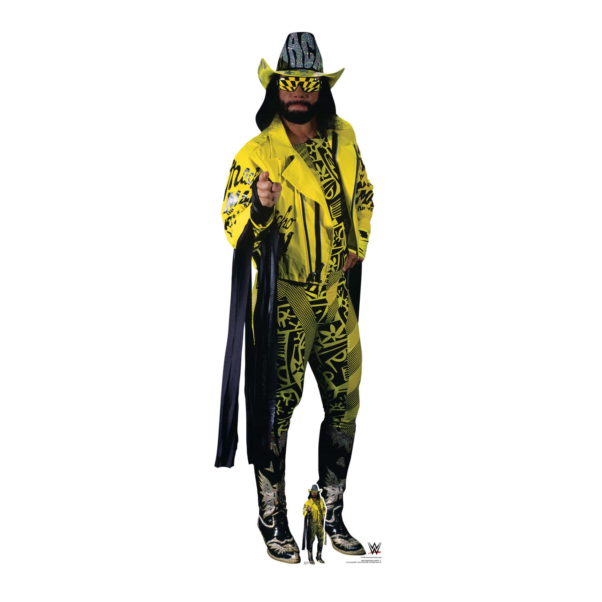 “Macho Man” Randy Savage Cardboard Cut Out – 195 cm