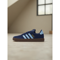 Adidas JP7537 Navy Gold Leather Low Top Comfort Midsole Vulcanized Rubber Outsole Retro Casual Skate Sneakers
